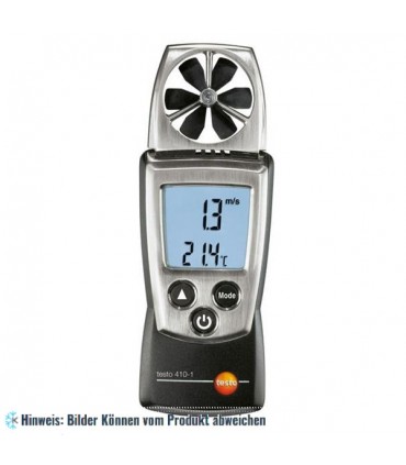 testo 410-1, Flügelrad-Anemometer mit NTC Luft-Thermometer