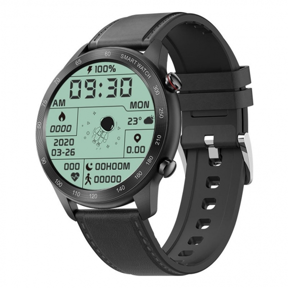 Smart Watch, IP67 wasserdichte Uhr mit Bluetooth-Anruf, Sprachchat, Herzfrequenz-Schlafüberwachung, Kalorien-Fitness-Tracker, ko