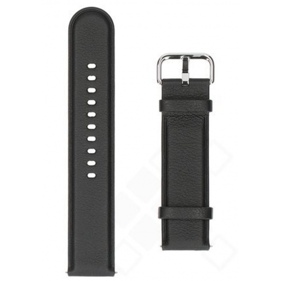 Deco Strap Leather (S) für Samsung Galaxy Watch Active2 - silver