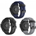 Pyzl 3 Uhrenarmband, weiches Silikon Ersatz atmungsaktiv schönes Sportarmband & Edition für 6X / 3/3 HR / 5X Multi-Color Smart W