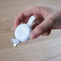 Adam Elements OMNIA A1 Magnetisches Kabelloses Apple Watch USB-C Ladegerät Weiß