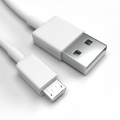 Micro-USB Ladekabel für Safako SmartWatch 011 KIDS GPS Weiß 50 cm