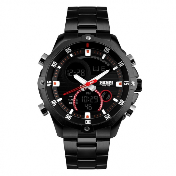 SENBONO K9 Smart Watch 1.30-Inch IPS Display IP68 Waterproof BT4.0 Fitness Timer Pedometer Calorie Distance Heart Rate Blood Pre
