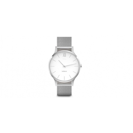 Bellabeat Time, hybride Smart Watch für Frauen, silber