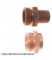 Löt-Adapter für Rotalockventil, 1.3/4" - 35 mm