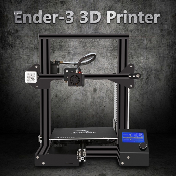 Creality 3D® Ender-3 3D Drucker Kit FDM V-Schlitz I3 MK10 Extruder 1,75 mm Düse 220 x 220 x 250 mm Größe 3D Printer