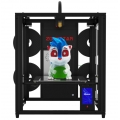 Zonestar Z9V5 PRO 3D-Drucker mit einstellbarem Vier-Extruder-Design Mischfarbendruck Automatische Nivellierung Wiederaufnahmedru