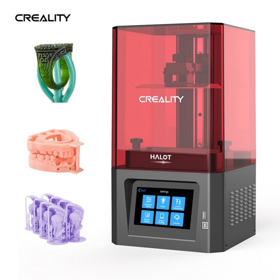 【NEU】 Creality 3D-HALOT-ONE-Harz-3D-Drucker 127 x 80 x 160 mm Druckgröße mit integrierter Lichtquelle / starkem Kern / einfachem