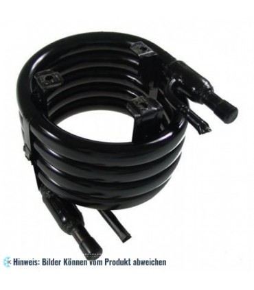 LU-VE Röhrenkondensator KTT-01, 3,513 kW, ODS-Verbindung: Kältemittel 3/8", Wasser 1/2"