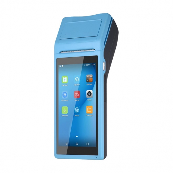 Aibecy Handheld PDA Thermodrucker 58mm Bluetooth POS-Terminal Receipt Drucker Zahlungsterminalfunktion BT / WiFi / USB OTG / 3G-