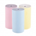 Aibecy Color Thermal Paper Roll 57*30mm Bill Receipt Photo Paper Clear Printing for PeriPage A6 Pocket Thermal Printer for PAPER