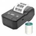 58mm Thermo Etikettendrucker Drahtloser Bluetooth Etikettendrucker Barcode-Drucker Kompatibel mit Android iOS Windows