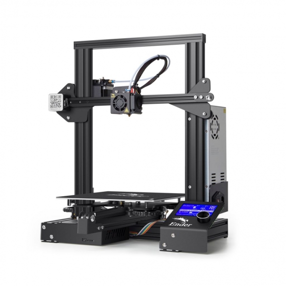 Creality 3D® Ender-3 Prusa I3 DIY 3D-Druckerkit 220 x 220 x 250 mm Druckgröße mit Power Resume-Funktion / V-Steckplatz mit POM-R