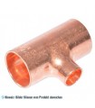 Kupfer T-Stück reduziert i/i/i 22-12-22 mm, 5130