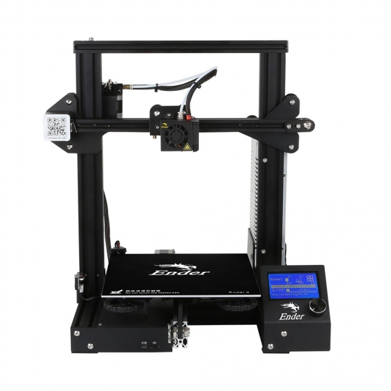 Creality 3D® Ender-3 DIY 3D-Drucker Kit 220 x 220 x 250 mm Druckgröße mit Power Resume-Funktion / V-Steckplatz mit POM-Rad / 1,7