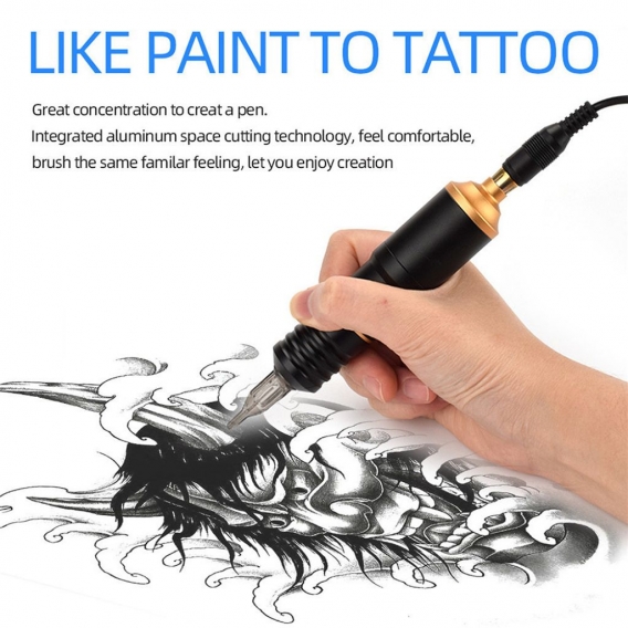 Aluminiumlegierung Rotary Tattoo Maschine fš¹r Shader & Liner & Coloring Tattoo Motor Gun Kits fš¹r Kš¹nstler Tattoo Supply