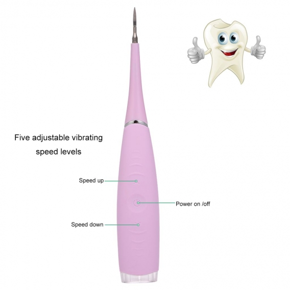 Tragbare Elektrische Sonic Dental Scaler Zahnsteinentferner Zahn Flecken Zahnstein Radiergummi Heimgebrauch Zahnreinigung Werkze