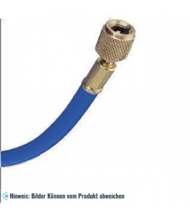 Füllschlauch blau 250cm 1/4", Nylon-Schranke, WP56bar