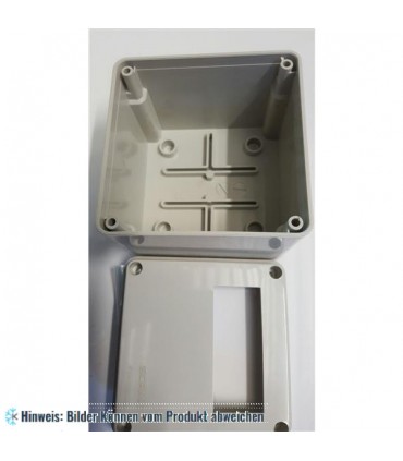 Plastikkasten C-BOX, für Wandmontage, Ausschnitt 29x71 mm