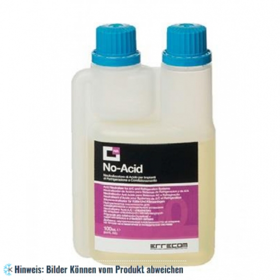 No-Acid Säureneutralizator 100 ml Dosierflasche Kunststoff-Beutel für Kälte- und Klimaanlagen