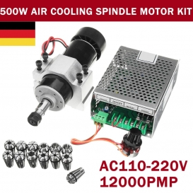 More about 1x CNC-500W Spindel Motor Frässpindel + Drehzahlregler + ER11 Spannzangen G
