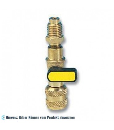 Kugelventil 1/2"-16ACME weiblich x 1/2"-16ACME männlich WIGAM 121 RGA