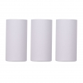 PAPERANG 3 Rollen 57x30mm Thermopapierrolle Einfarbiges Papier Dunkelrosa auf Weiß BPA-frei Langlebig 5 Jahre für PAPERANG P1 (S