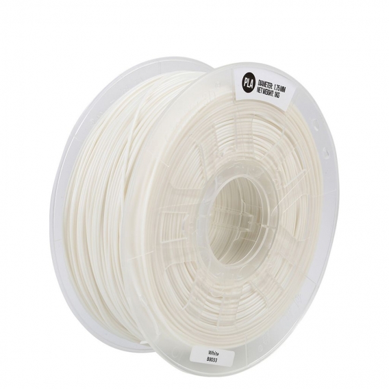 Creality 3D® 1KG 1,75 mm PLA-Filament für 3D-Drucker Farbe Weiß