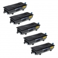 vhbw 5x Toner kompatibel mit Kyocera ECOSYS P 3155 dn, 3260 DN Drucker - Kompatible Tonerkartuschen + Resttonerbehälter, Schwarz