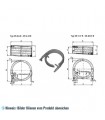 Koaxial-Verdampfer Schmöle. VS 4-12E CuNi10Fe1Mn, 10,5 kW, 1,5 m3/h