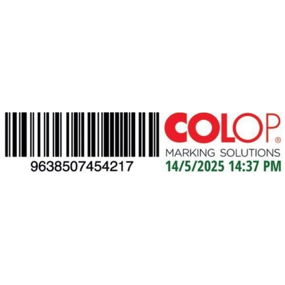 COLOP 153117 - Rund - Kunststoff - Weiß - Karton - Kinder