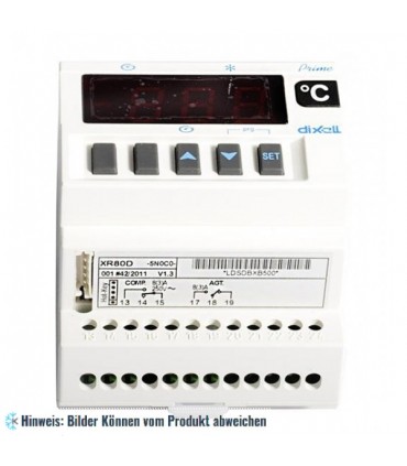 Kühlstellenregler Dixell XA 100 C, 12 V, 32 x 74 mm