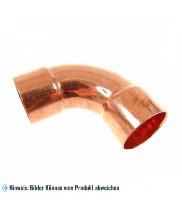 Kupferbogen (Winkel) 90° i/i 108 mm, 5002A