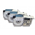 vhbw 3x Schriftband-Kassette kompatibel mit Casio KL-G2, KL-750E, KL-780, KL-820, KL-8100, KL-8200, KL-C500 Etiketten-Drucker 18