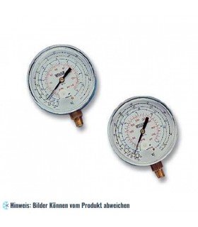 Ersatz Manometer Ø80, Klasse 1, radialer Anschluss WIGAM MS80/15R1/A6/K1