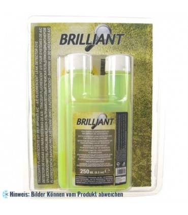Errecom Brilliant 250 ml, UV-Lecksuchmittel für KFZ-Klimaanlagen, Fluoreszent