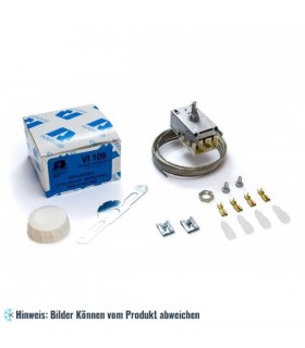 Thermostat KIT VI109 - RANCO K59-H1303002, Kapillarrohr 2000mm, Regelbereich - 21/+ 4.5 °C, 250V, 6(6) A (für Kühlschrank)