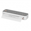 PeriPage Drahtloser A4-Bluetooth-Thermodrucker für mobile Büros,unterstützt 2''/3''/4'' Papierbreite mit 1 Rolle Thermopapier