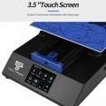 3D drucker Bluer V2 Mit Stille Fahrer TMC2208 Hohe Präzision Prusa i3 Druck Große Größe TFT Farbe Touch Screen