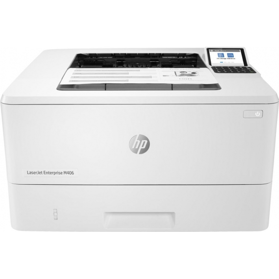 HP LaserJet Enterprise M406dn - Laserdrucker - grau