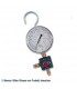 1-Wege Monteurhilfe mit Druckmesser Ø80 Klasse 1 "Pulse-Free" WIGAM W1HPF80/A6/4/K1