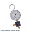 1-Wege Monteurhilfe mit Druckmesser Ø80 Klasse 1 "Pulse-Free" WIGAM W1HPF80/A6/4/K1