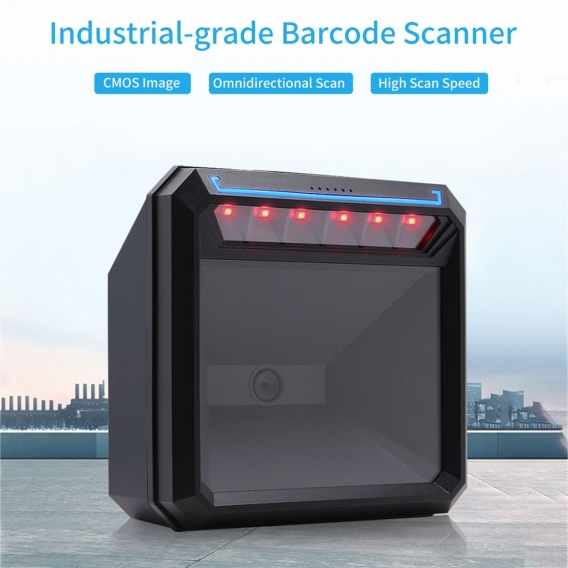 1D-2D-Barcode-Scanner QR-Barcode-Lesemodul Scanner CMOS-Bild USB-Port-Verbindung Omnidirektionale Plattform Automatisches Scanne