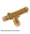Absperrventil Castel 3060/45C150, Schrauben 1/2" NPT - 5/8" SAE, 15 bar