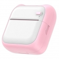 Mini-Thermodrucker Label Memo Journal Bluetooth-Taschendrucker für Mobiltelefone Farbe Rosa