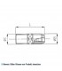 Füllstutzen 1/4"C x 1/8" WIGAM 2BA