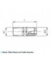Füllstutzen 1/4"C x 1/8" WIGAM 2BA