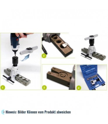 Bördelgerät metrisch 6 bis 18 mm in Koffer, Wigam W850M-AVIO