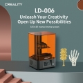 CREALITY 3D® LD-006 Resin 3D-Drucker Verbesserter 8,9-Zoll-4K-Schwarzweißbildschirm 192 x 120 x 250 mm Druckgröße mit 4,3-Zoll-T
