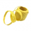 3X Raffia Papierband Geschenkverpackungsschnur Home Dekorative Papierkordel gelb